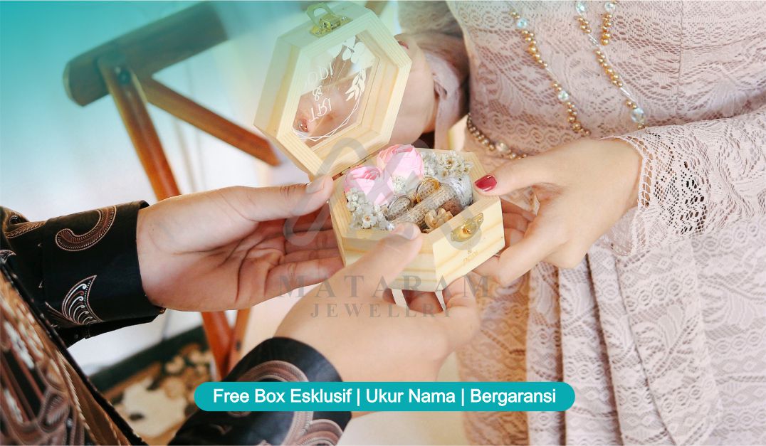 Custom Cincin Kawin Couple Tunangan dan Pernikahan Emas, Perak, Platinum dan Palladium di Kuningan