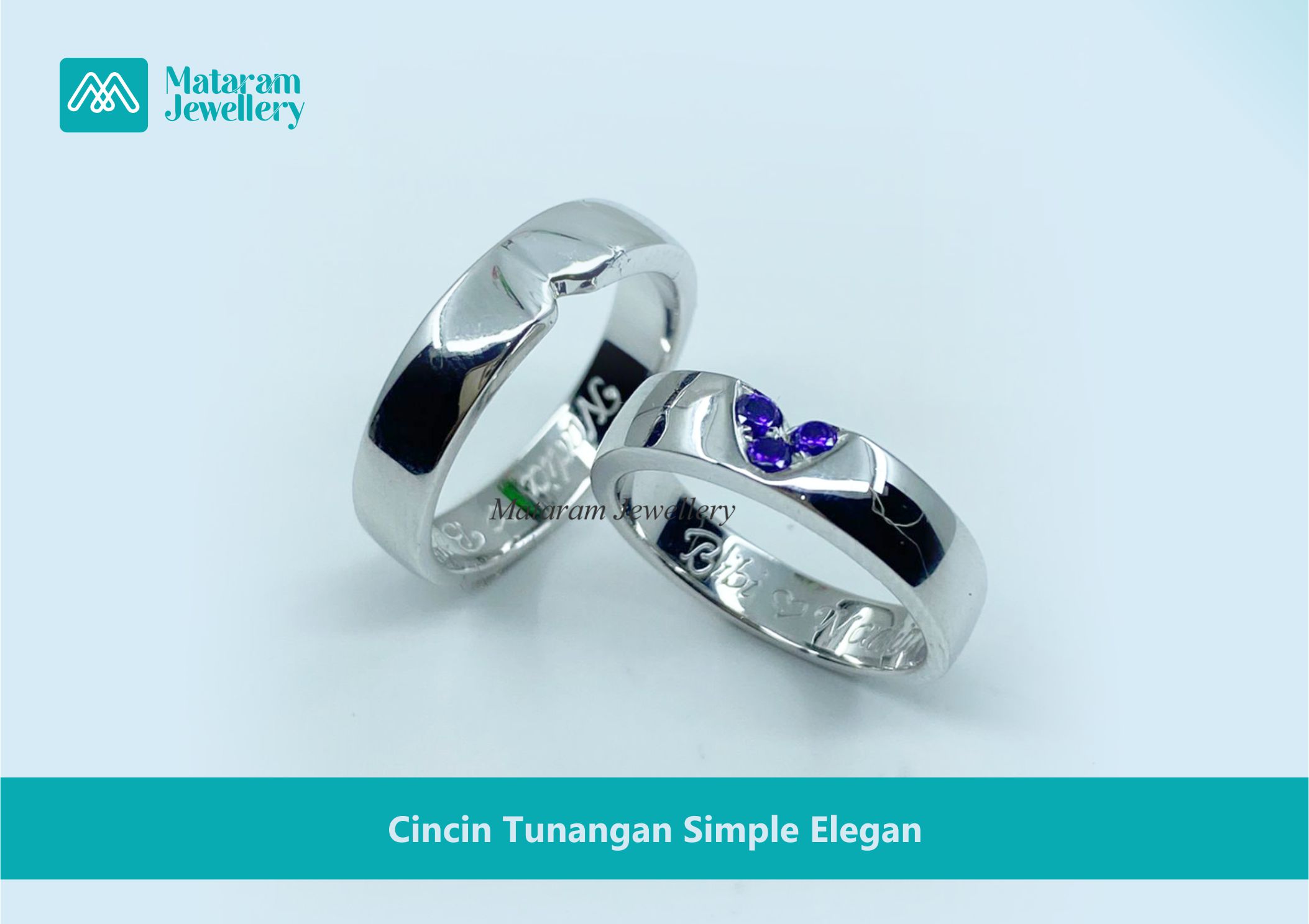 Cincin Tunangan Simple Elegan