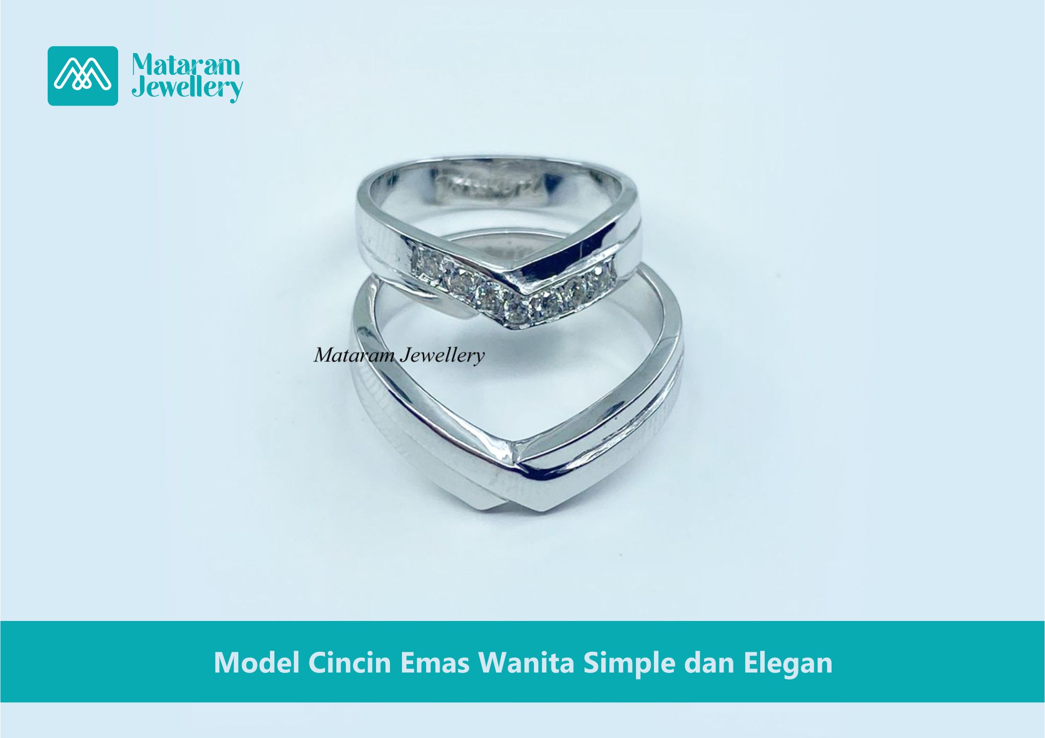 Model Cincin Emas Wanita Simple dan Elegan