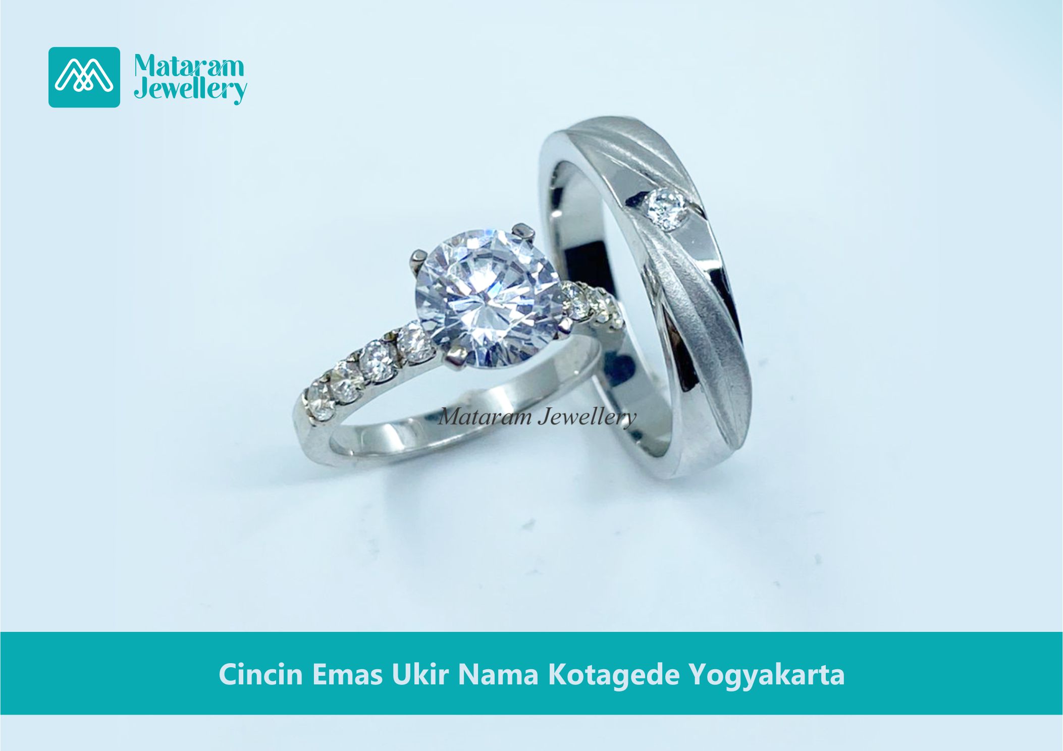 Cincin Emas Ukir Nama Kotagede Yogyakarta