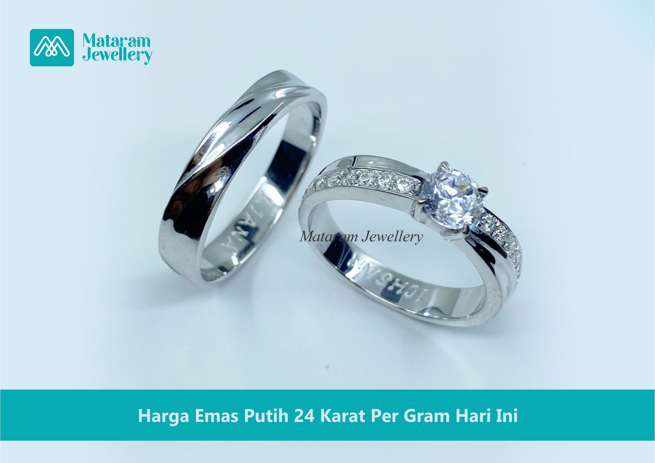 Harga Emas Putih 24 Karat Per Gram Hari Ini